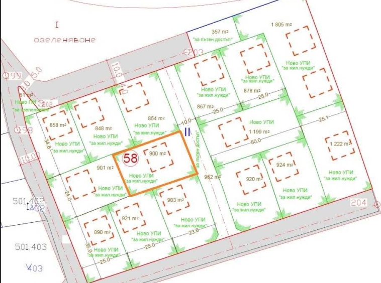Парцел в с. Царева поляна, Област Хасково - 900 кв.м за 13 €/кв.м - Снимка #1
