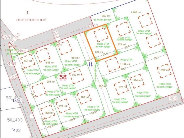 Парцел в с. Царева поляна, Област Хасково - 867 кв.м за 13 €/кв.м - Снимка #1