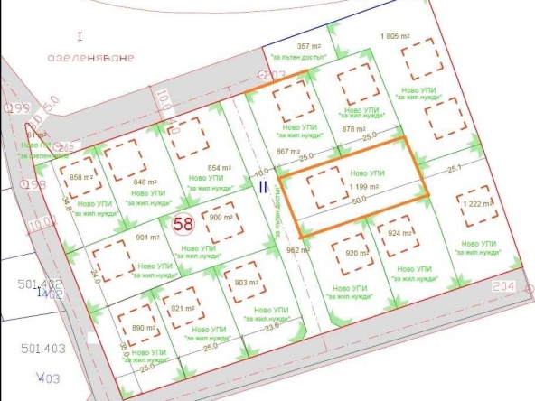 Парцел в с. Царева поляна, Област Хасково - 1199 кв.м за 13 €/кв.м - Снимка #1