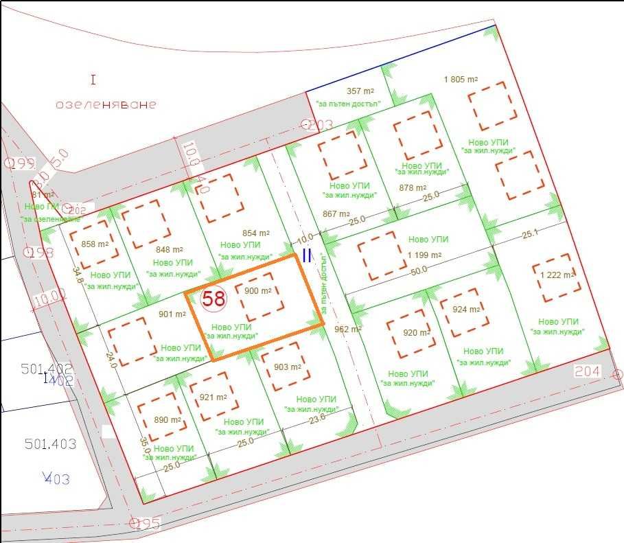 Парцел в с. Царева поляна, Област Хасково - 900 кв.м за 13 €/кв.м - Снимка #1