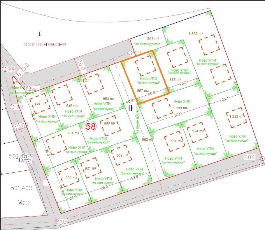 Парцел в с. Царева поляна, Област Хасково - 867 кв.м за 13 €/кв.м - Снимка #1
