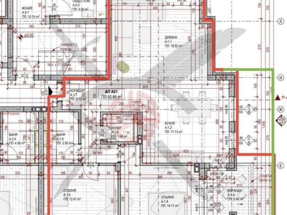 Тристаен апартамент в Пловдив, Остромила - 105 кв.м за 620 €/кв.м - Снимка #1