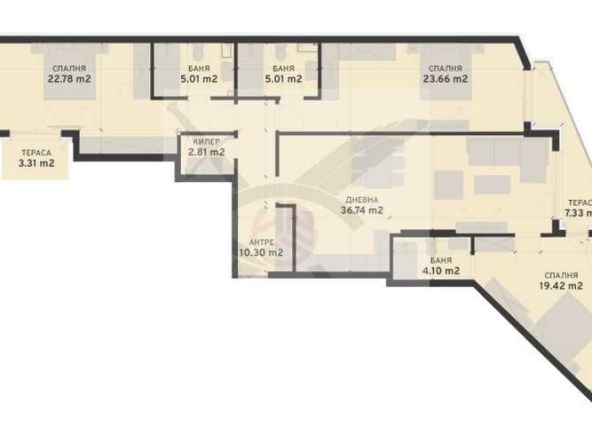 Четиристаен апартамент в София, Овча купел 2 - 181 кв.м за 1626 €/кв.м - Снимка #1