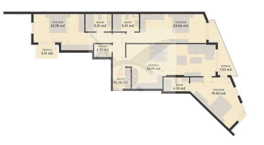 Четиристаен апартамент в София, Овча купел 2 - 181 кв.м за 1626 €/кв.м - Снимка #1