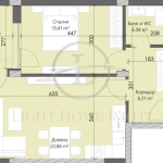 Двустаен апартамент в Пловдив, Кършияка - 74 кв.м за 1256 €/кв.м - Снимка #1