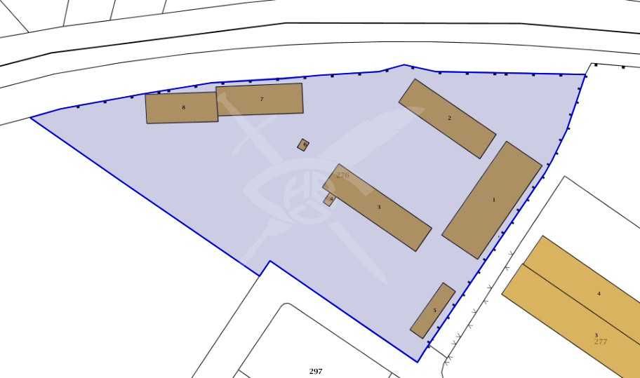 Парцел в Бургас, Промишлена зона - Север - 15848 кв.м за 55 €/кв.м - Снимка #1