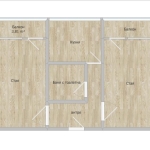 Двустаен апартамент в София, Люлин 9 - 65 кв.м за 1770 €/кв.м - Снимка #1