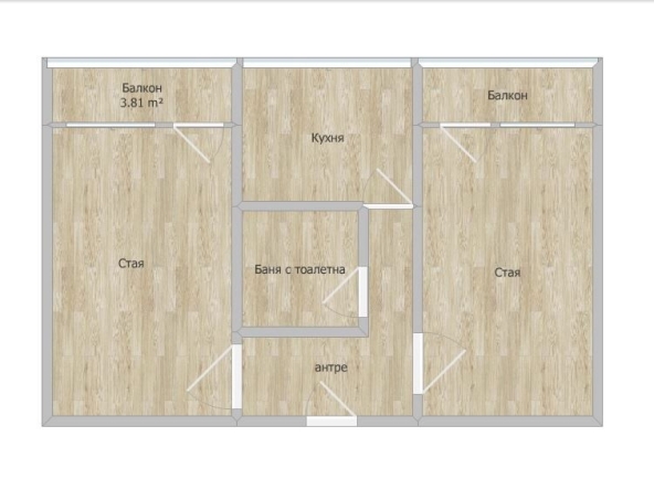 Двустаен апартамент в София, Люлин 9 - 65 кв.м за 1770 €/кв.м - Снимка #1