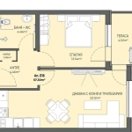 Двустаен апартамент в Пловдив, Остромила - 65 кв.м за 1456 €/кв.м - Снимка #1
