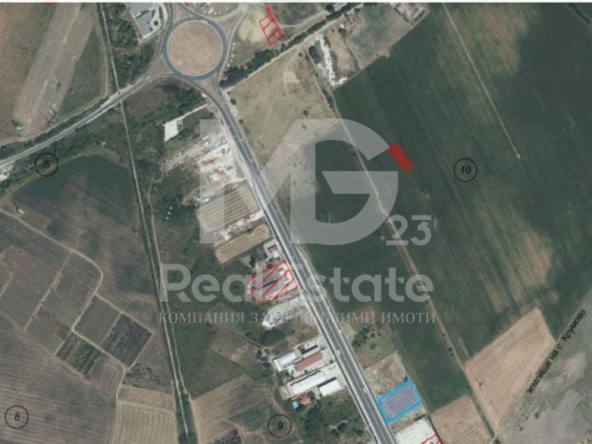 Парцел в Пловдив, Индустриална зона - Юг - 4468 кв.м за 64 €/кв.м - Снимка #1