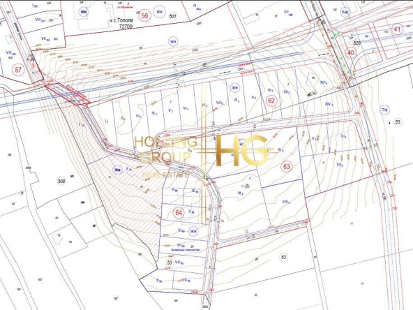 Парцел в с. Тополи, Област Варна - 743 кв.м за 105 €/кв.м - Снимка #1