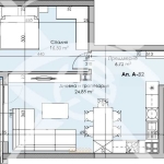 Двустаен апартамент в Пловдив, Кършияка - 89 кв.м за 860 €/кв.м - Снимка #1