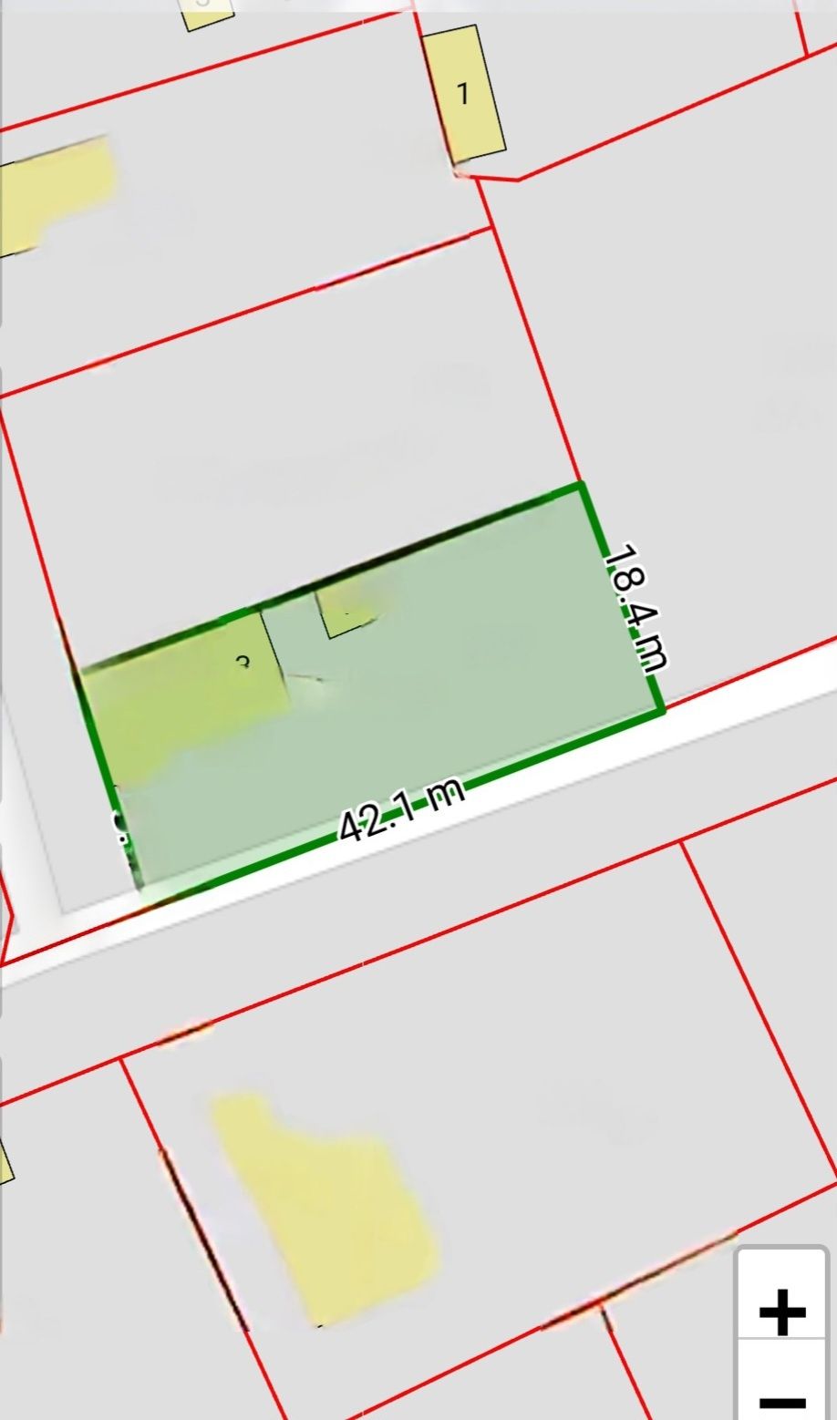 Парцел в с. Червен, Област Пловдив - 775 кв.м за 53 €/кв.м - Снимка #1