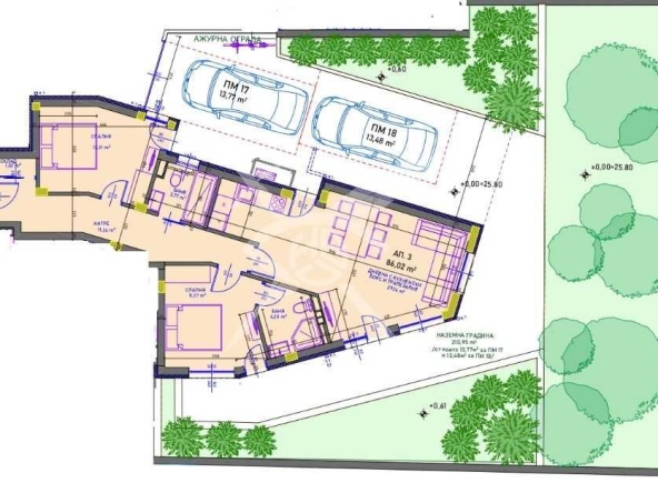 Тристаен апартамент в Бургас, Сарафово - 86 кв.м за 3431 €/кв.м - Снимка #1