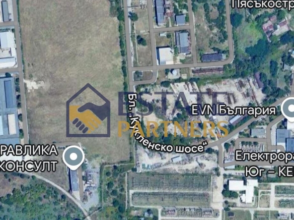 Парцел в Пловдив, Индустриална зона - Юг - 1668 кв.м за 102 €/кв.м - Снимка #1