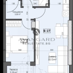 Двустаен апартамент в Пловдив, Кършияка - 61 кв.м за 558 €/кв.м - Снимка #1