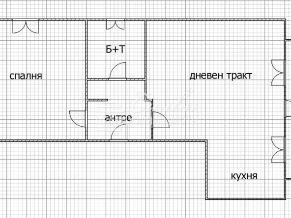 Двустаен апартамент в Шумен, Болницата - 70 кв.м за 1548 €/кв.м - Снимка #1