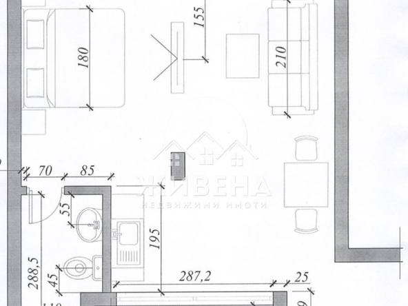 Ателие в Варна, Погреби - 55 кв.м за 1000 €/кв.м - Снимка #1