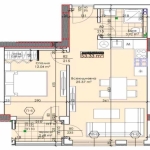 Двустаен апартамент в Пловдив, Тракия - 61 кв.м за 1293 €/кв.м - Снимка #1