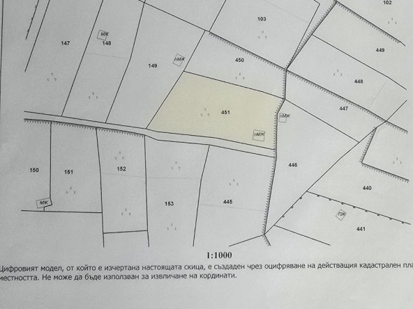 Парцел в Айтос - 1049 кв.м за 8 €/кв.м - Снимка #1