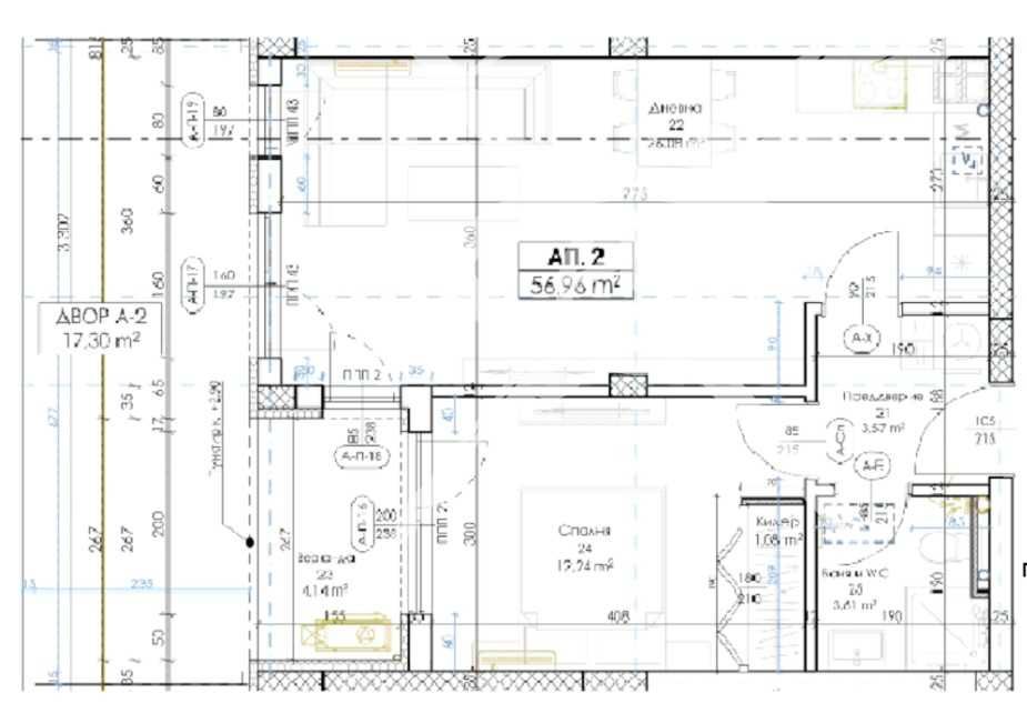 Двустаен апартамент в Пловдив, Беломорски - 64 кв.м за 569 €/кв.м - Снимка #1