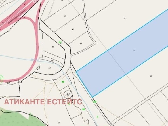 Парцел в с. Старо село, Област Перник - 26937 кв.м за 1 €/кв.м - Снимка #1