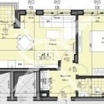 Двустаен апартамент в Пловдив, Кършияка - 69 кв.м за 1005 €/кв.м - Снимка #1