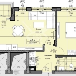 Двустаен апартамент в Пловдив, Кършияка - 69 кв.м за 1005 €/кв.м - Снимка #1