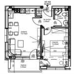 Двустаен апартамент в Пловдив, Център - 53 кв.м за 1689 €/кв.м - Снимка #1