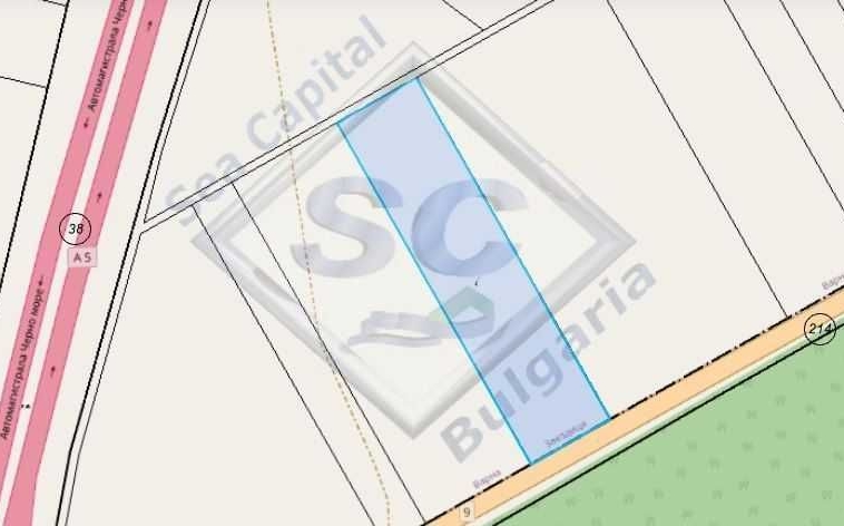 Парцел в Варна, Център - 6800 кв.м за 18 €/кв.м - Снимка #1