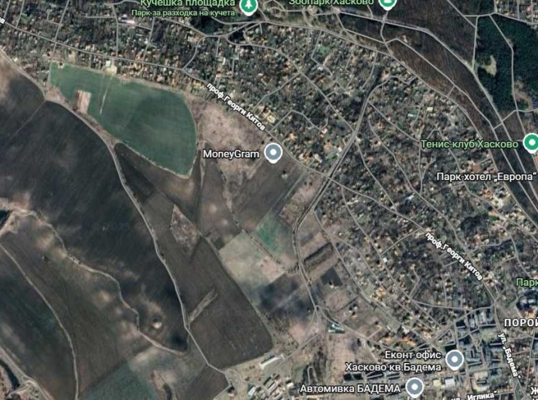 Парцел в Хасково, в.з. Хасково - 4004 кв.м за 7 €/кв.м - Снимка #1