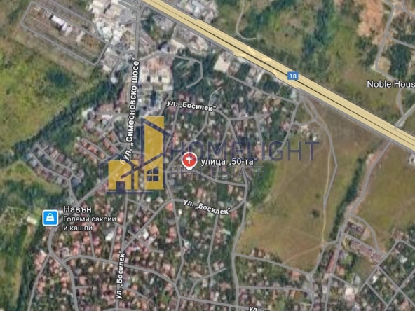 Парцел в София, Симеоново - 840 кв.м за 441 €/кв.м - Снимка #1