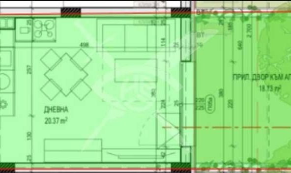 Едностаен апартамент в к.к. Слънчев бряг - 47 кв.м за 1057 €/кв.м - Снимка #1