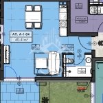 Едностаен апартамент в Велинград - 46 кв.м за 463 €/кв.м - Снимка #1