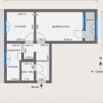 Двустаен апартамент в Бургас, Изгрев - 61 кв.м за 1004 €/кв.м - Снимка #1