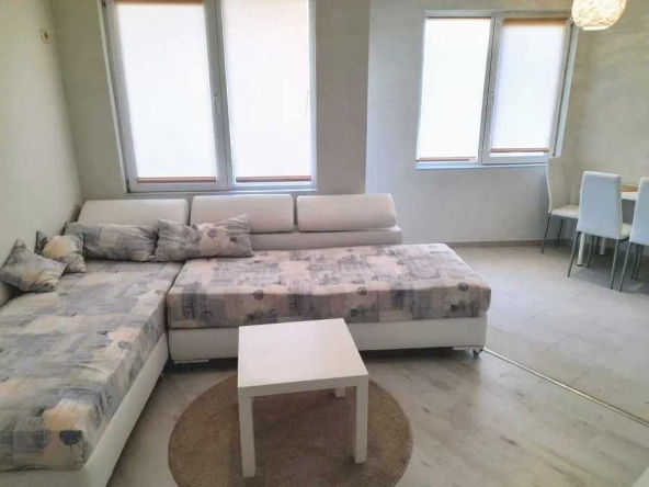 Дава се под наем Двустаен апартамент в Бургас, Меден рудник - зона В - 55 кв.м за 127.5 € - Снимка #1