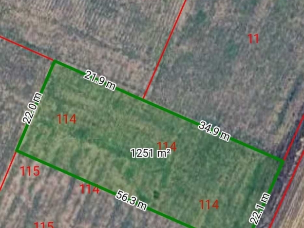 Парцел в Благоевград, Струмско - 1250 кв.м за 52 €/кв.м - Снимка #1