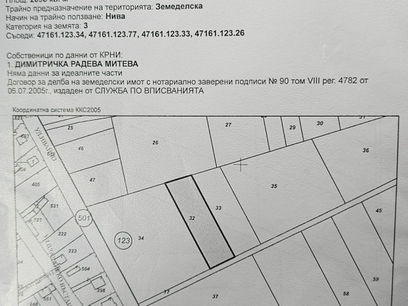 Парцел в Шумен, Дивдядово - 7000 кв.м за 2 €/кв.м - Снимка #1