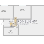 Тристаен апартамент в София, Левски В - 72 кв.м за 1335 €/кв.м - Снимка #1