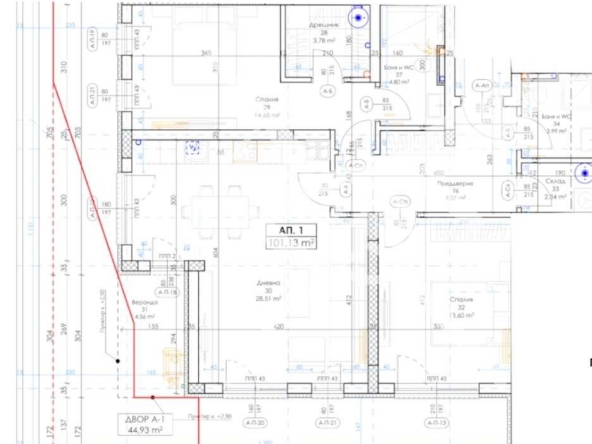 Тристаен апартамент в Пловдив, Беломорски - 120 кв.м за 563 €/кв.м - Снимка #1