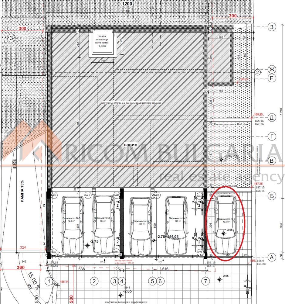 Гараж / Паркомясто в Варна, Виница - 12 кв.м за 425 €/кв.м - Снимка #1
