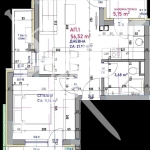 Двустаен апартамент в Бургас, Крайморие - 71 кв.м за 759 €/кв.м - Снимка #1