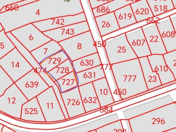 Парцел в Варна, Център - 1909 кв.м за 25 €/кв.м - Снимка #1