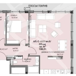 Тристаен апартамент в Пловдив, Христо Смирненски - 108 кв.м за 904 €/кв.м - Снимка #1