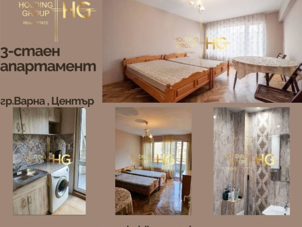 Тристаен апартамент в Варна, Лятно кино Тракия - 68 кв.м за 1263 €/кв.м - Снимка #1