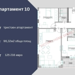 Тристаен апартамент в Варна, Кайсиева градина - 96 кв.м за 1305 €/кв.м - Снимка #1