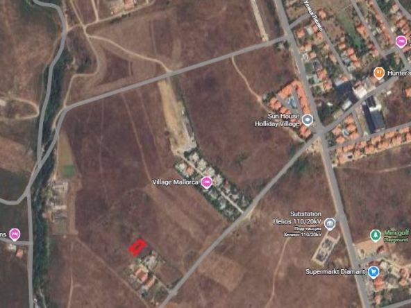 Парцел в с. Кошарица, Област Бургас - 608 кв.м за 25 €/кв.м - Снимка #1