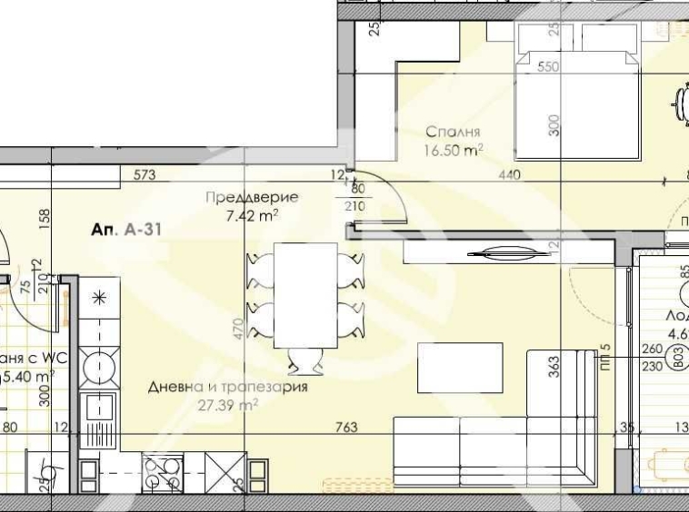 Дава се под наем Двустаен апартамент в Пловдив, Кършияка - 83 кв.м за 132134.88 € - Снимка #1