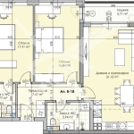 Тристаен апартамент в Пловдив, Кършияка - 124 кв.м за 1077 €/кв.м - Снимка #1