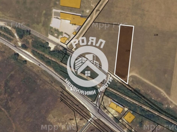 Парцел в с. Царацово, Област Пловдив - 3700 кв.м за 76 €/кв.м - Снимка #1